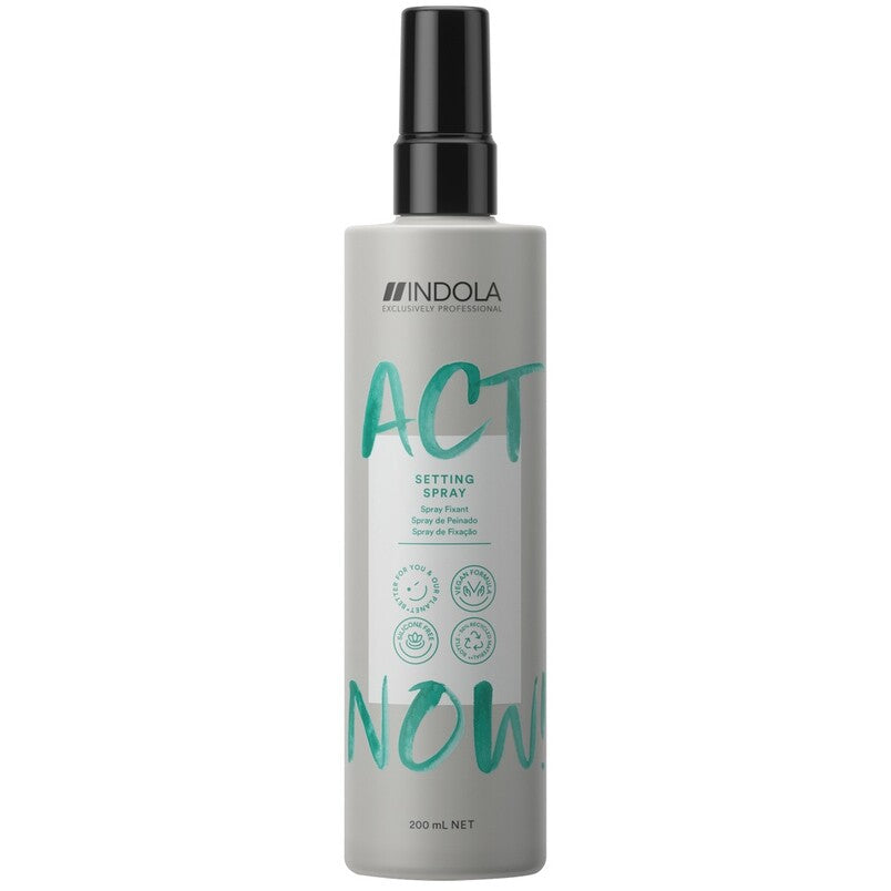 Spray fixant protecteur de chaleur - Act Now ! - 200 ml