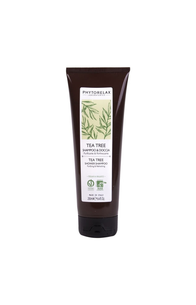 Shampoing douche purifiant et rafraîchissant - Tea tree - Corps & cheveux - 250 ml