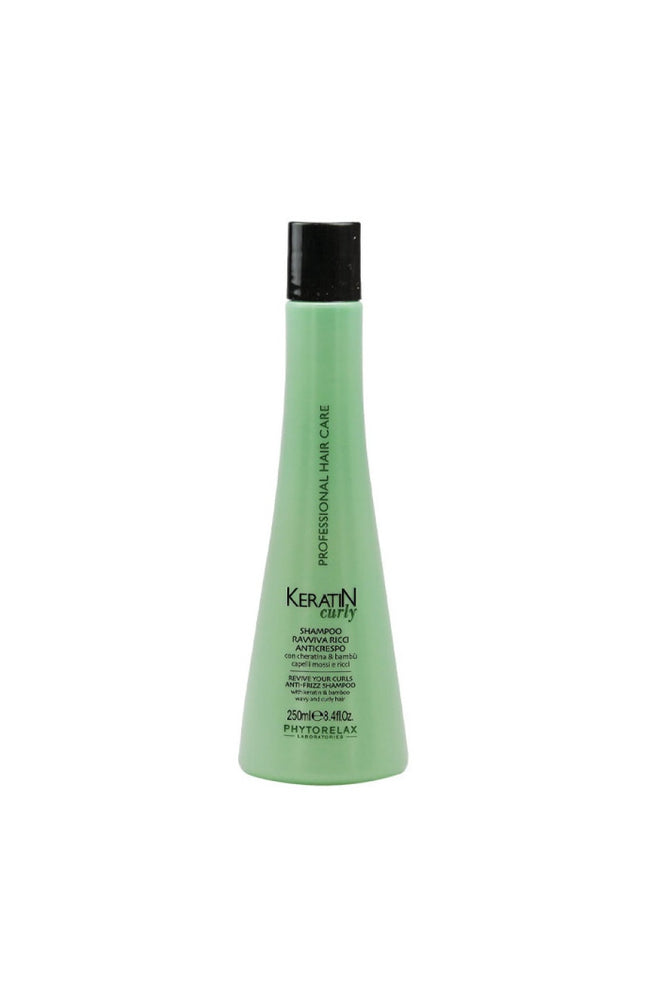 Shampoing anti-frisottis - Keratin Curly - Cheveux bouclés ou frisés - 250 ml