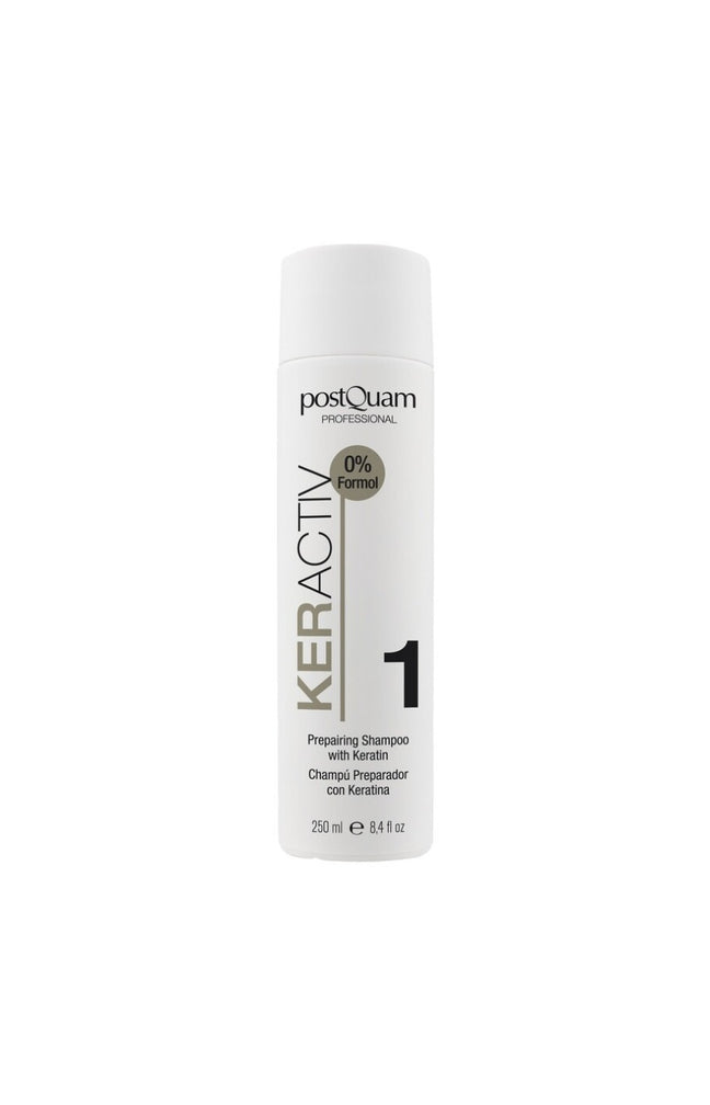 Shampoing réparateur - Kératine - Cheveux abîmes - 250 ml