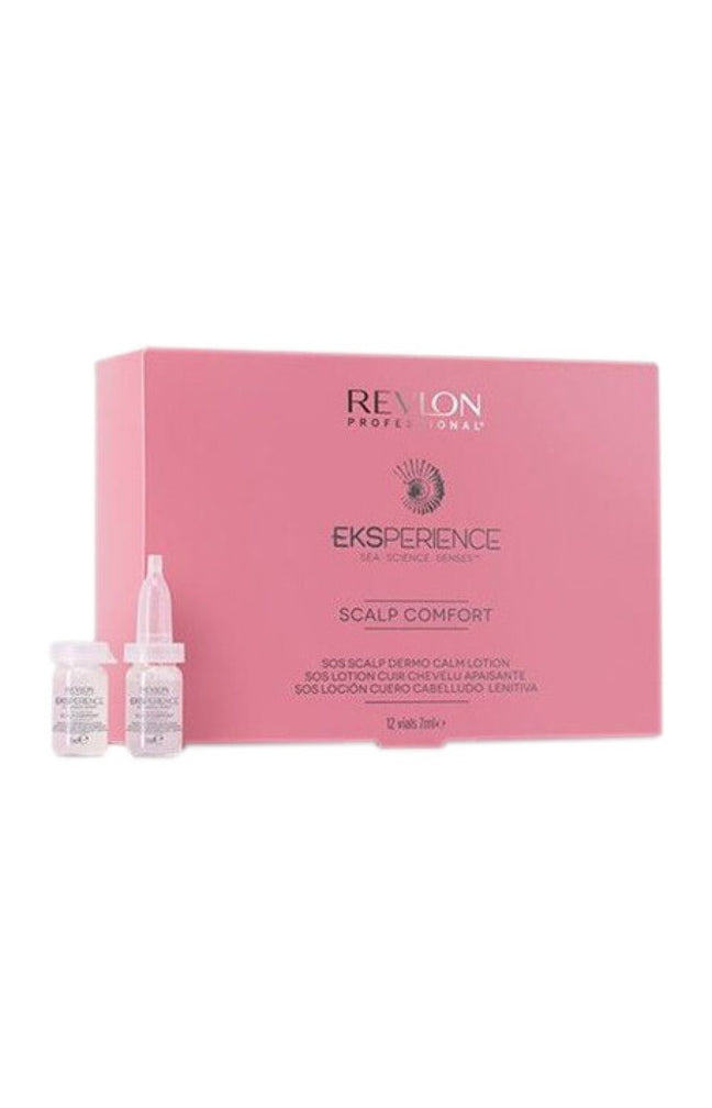 Lotions apaisantes - Eksperience Scalp Comfort - Cuir chevelu sensible - 12 x 7 ml