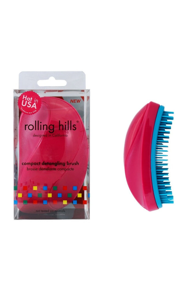 Brosse démêlante - Rose & bleu