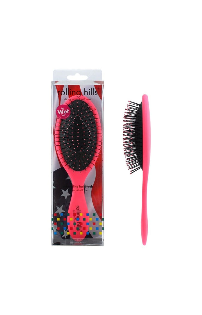Brosse démêlante cheveux mouillés - Pink