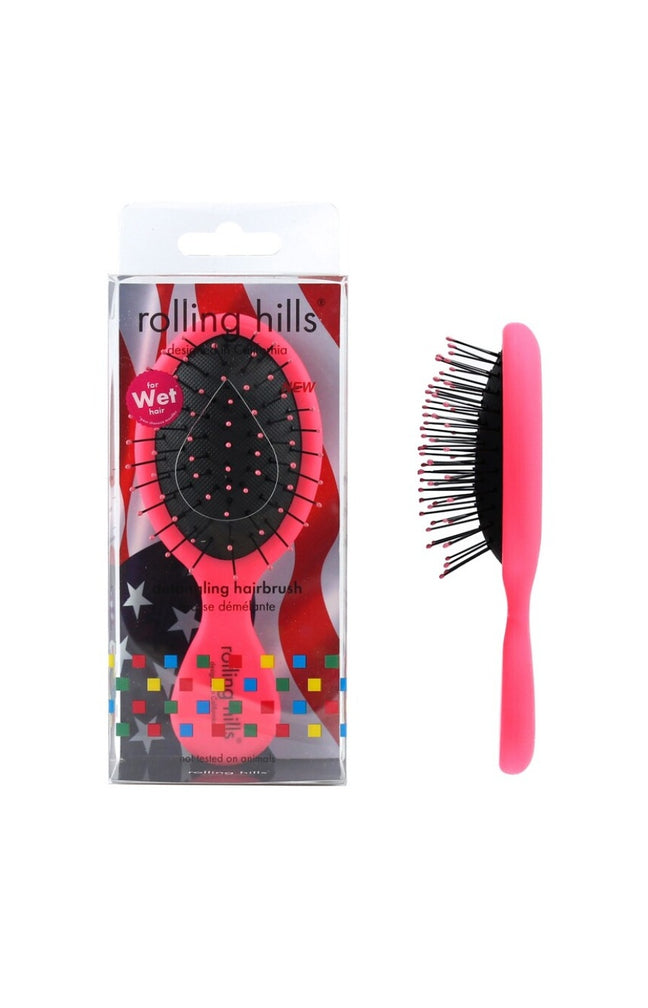 Mini brosse démêlante - Rose