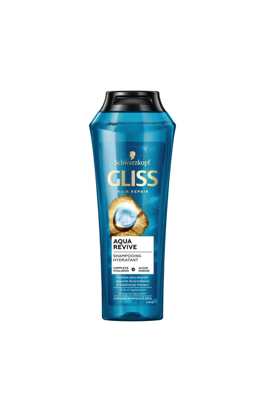 Shampoing hydratant - Aqua revive - Cheveux normaux à secs - 250 ml