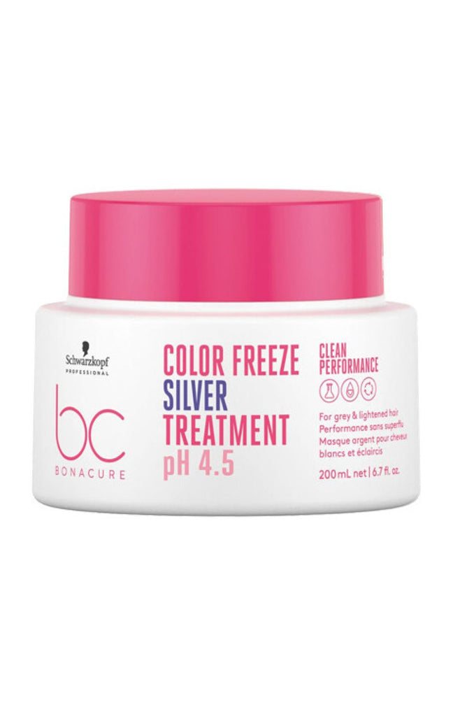 Masque neutralisant - Color Freeze Silver - Cheveux blancs & éclaircis - 200 ml