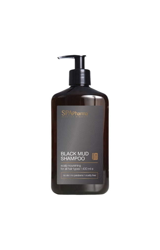 Shampoing nourrissant - Boue noire - Tous types de cheveux - 400 ml