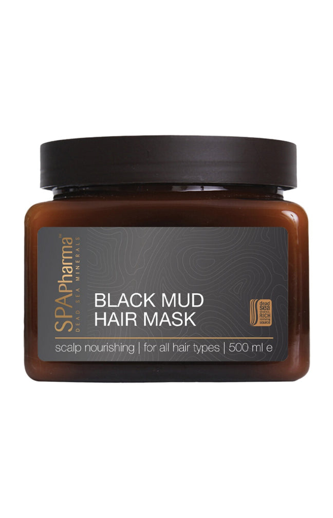 Masque nourrissant - Boue noire - Tous types de cheveux - 500 ml