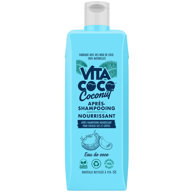 Après-shampoing nourrissant vegan - Eau de coco - Cheveux secs & crépus - 400 ml