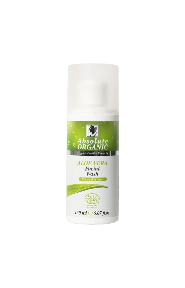 Gel moussant nettoyant bio - Aloe vera - Visage - 150 ml