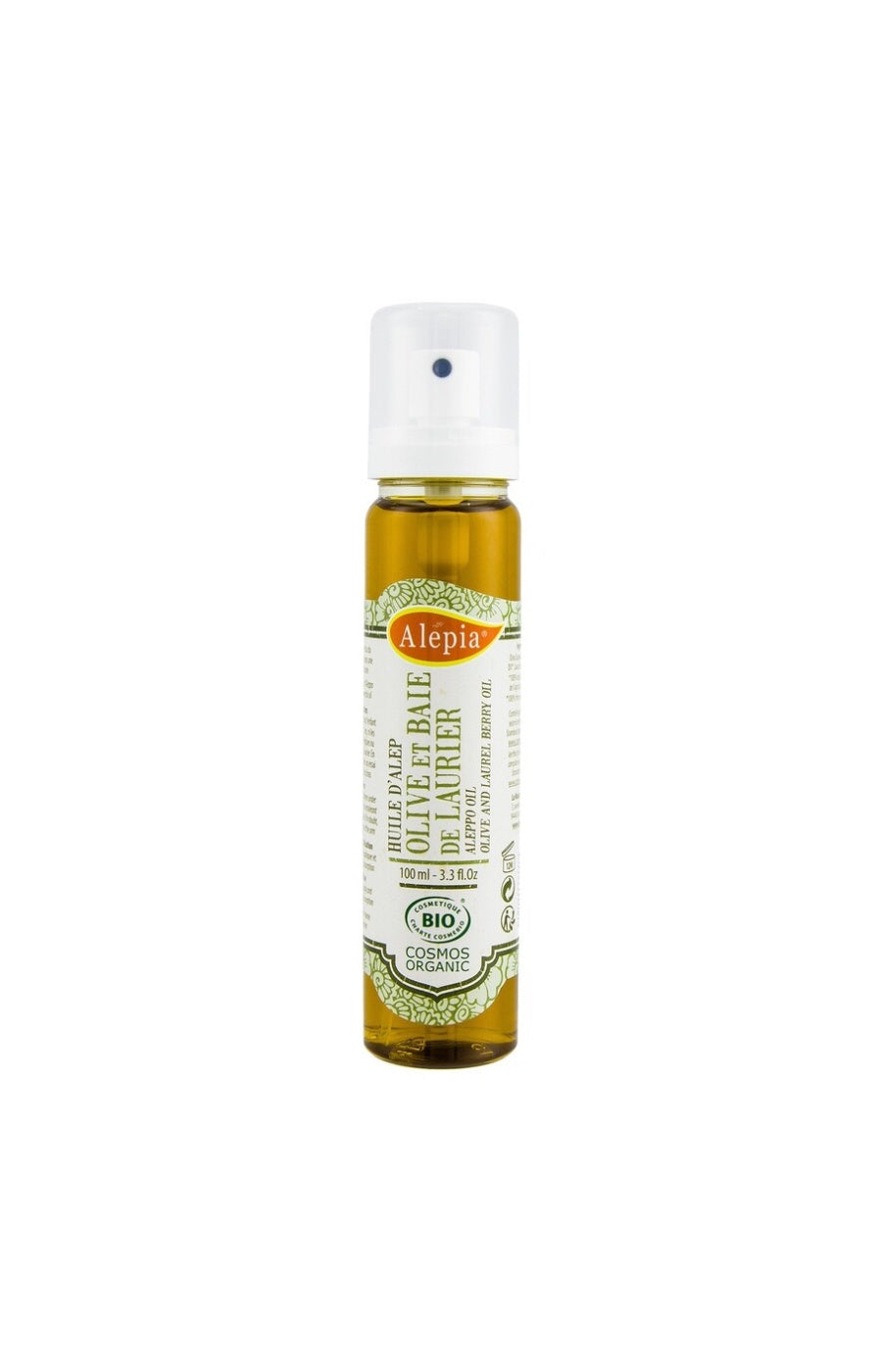 Huile d'Alep apaisante & hydratante bio  - Visage &amp; corps - 100 ml