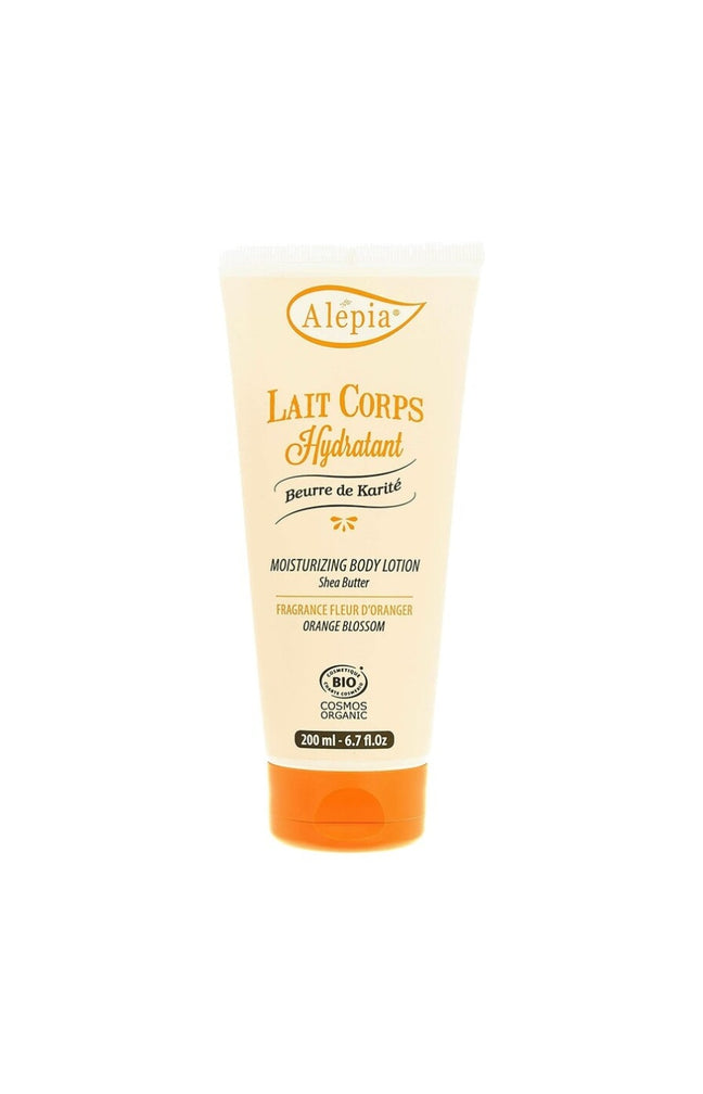 Lait hydratant bio - Beurre de karité & fleur d'oranger - Corps - 200 ml