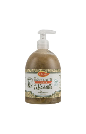 Savon de Marseille liquide premium bio - Corps & mains - 500 ml