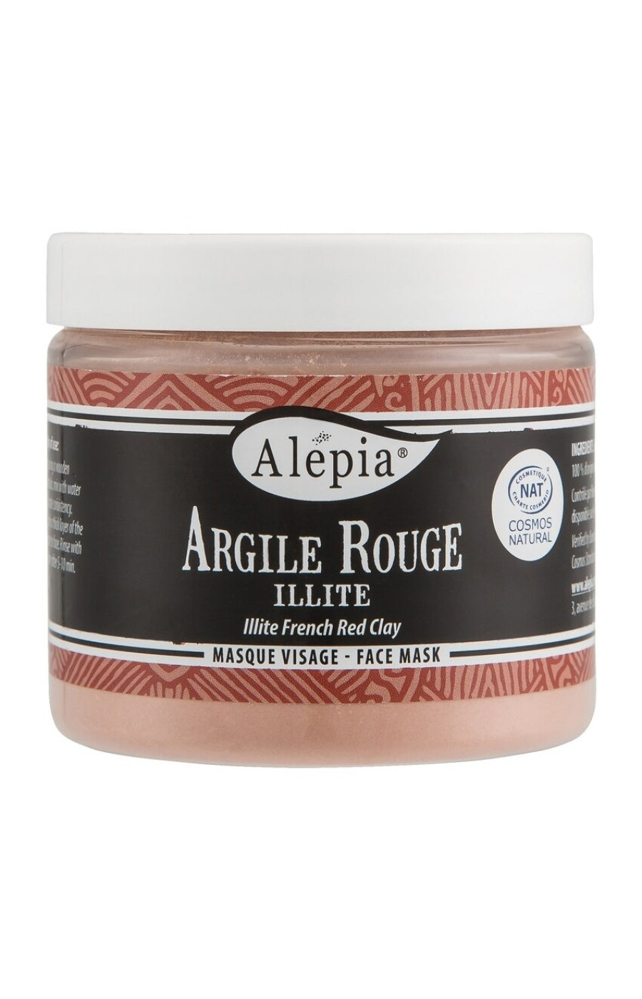 Masque purifiant - Argile rouge - Peaux sèches à normales - 150 g