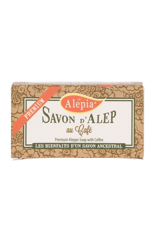 Savon d’Alep amincissant bio - Café - Corps - 2 x 125 g