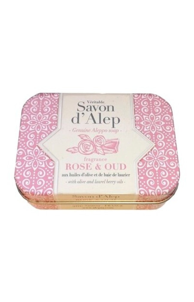 Savon d'Alep - Rose & Oud -  Visage & Corps - 100 g