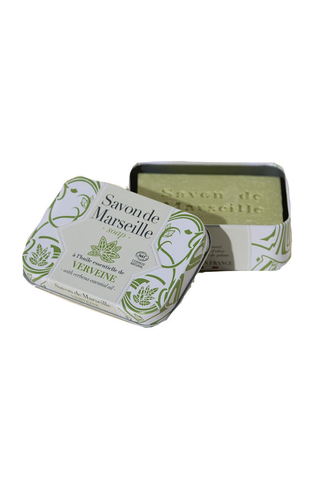 Savon de Marseille - Huile essentielle de verveine - Visage, corps et mains - 100g
