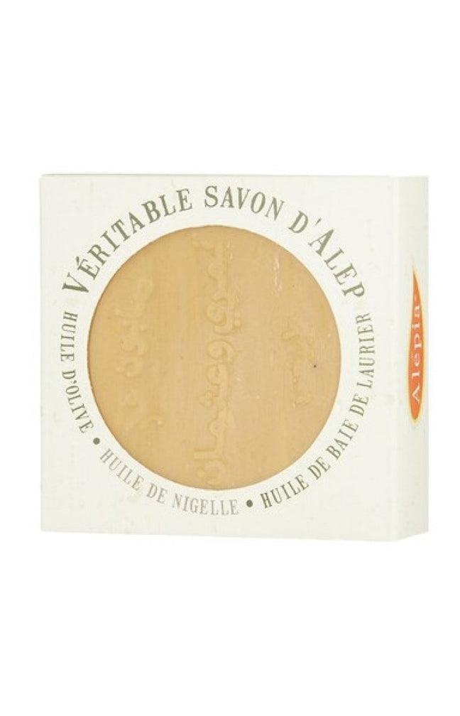 Savons d’Alep purifiants à l'huile de nigelle - Peaux sensibles - Visage & corps - 2 x 125 g
