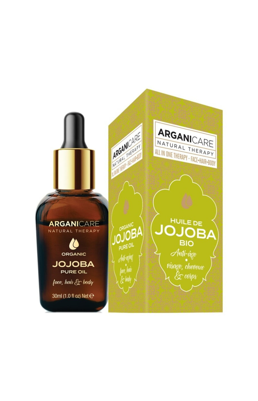 Huile de jojoba bio - Anti-âge - 30 ml