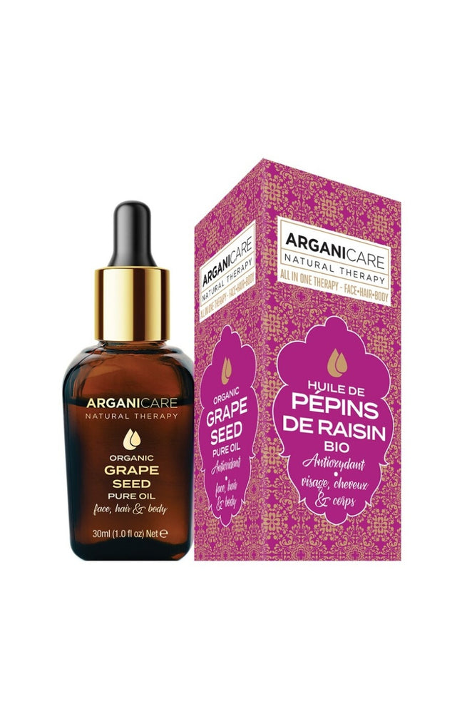 Huile de pépins de raisin bio - Antioxydant - 30 ml