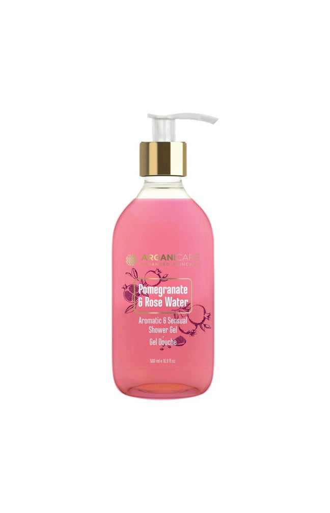Gel douche hydratant - Grenade & eau de rose - 500 ml