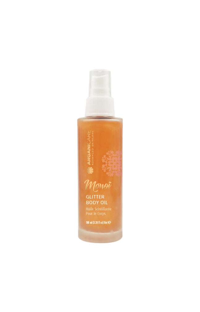 Huile sèche pailletée - Huile de monoï - 100 ml