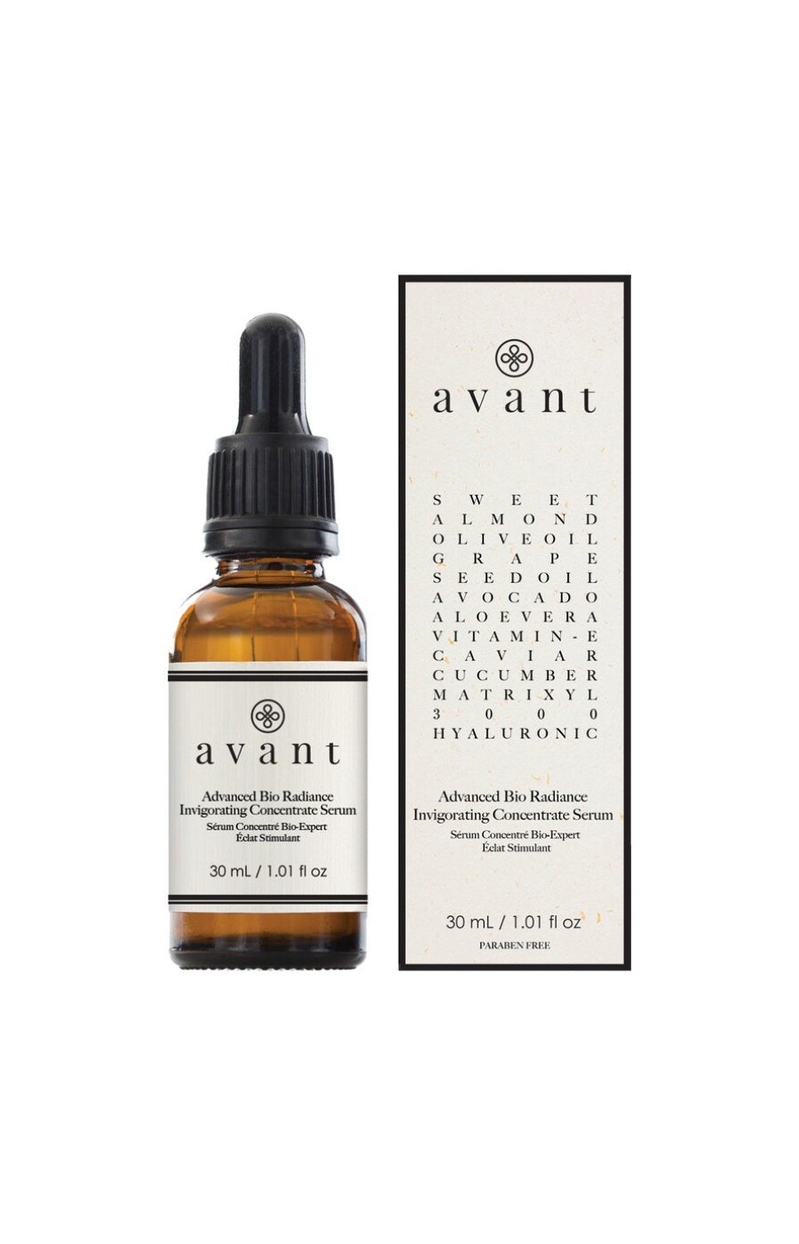 Sérum concentré stimulateur d'éclat - Acide hyaluronique & extrait de caviar - Bio Activ  - Visage - 30 ml