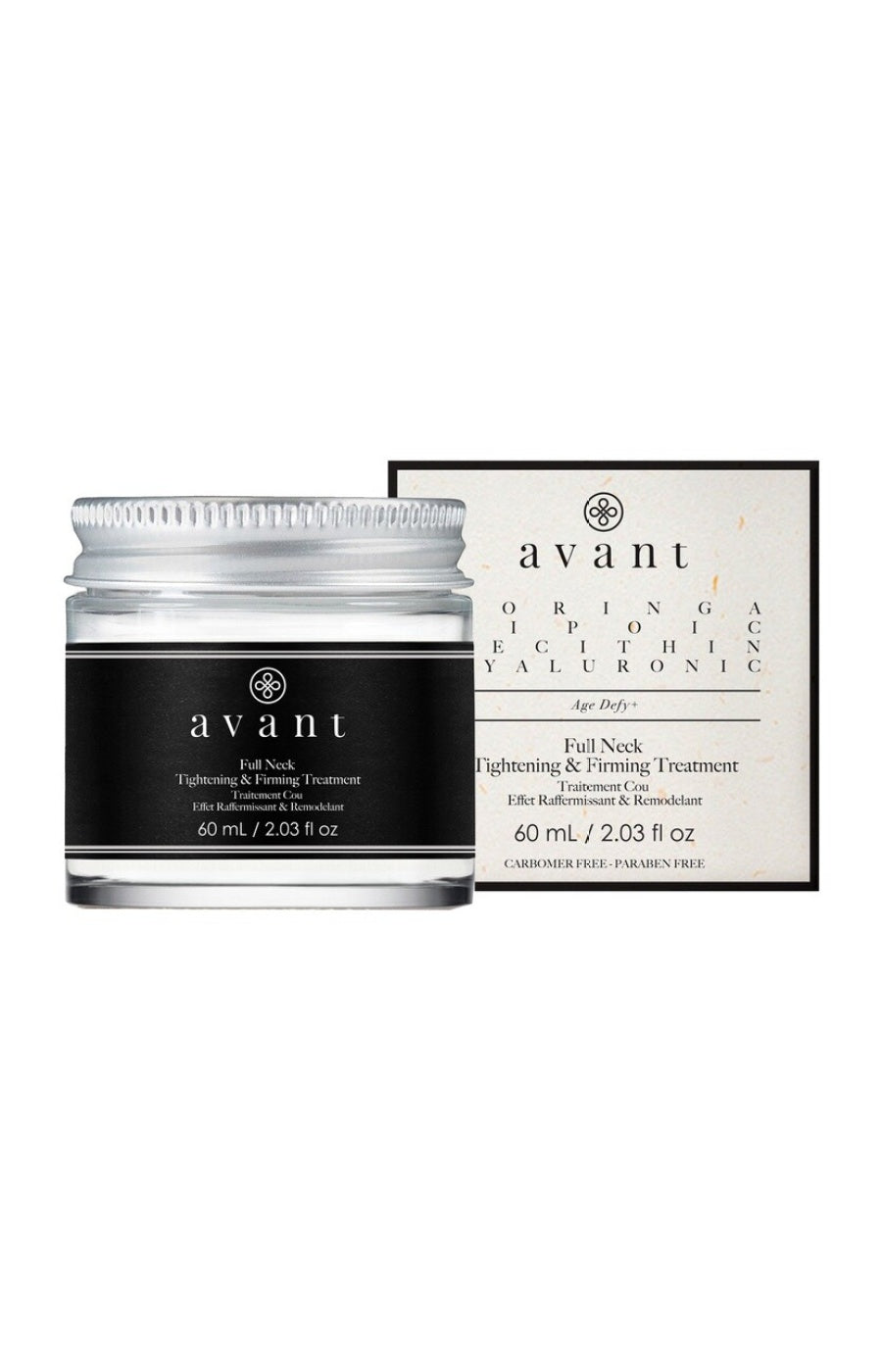 Traitement raffermissant & remodelant - Huile de moringa - Age Defy+ - Cou - 60 ml