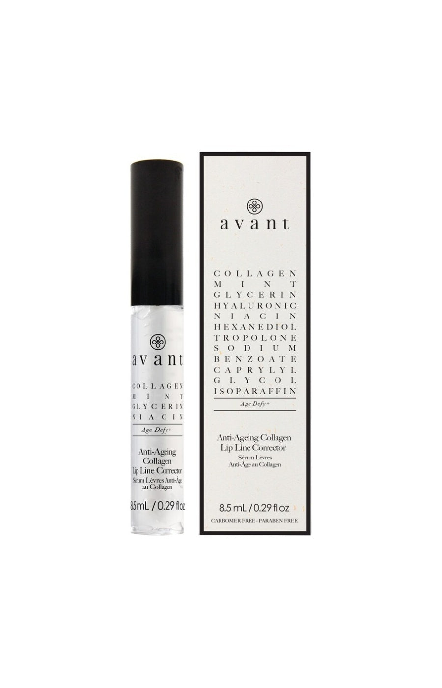 Sérum repulpant & anti-âge - Collagène & glycérine - Age Defy+ - Lèvres - 8,5 ml