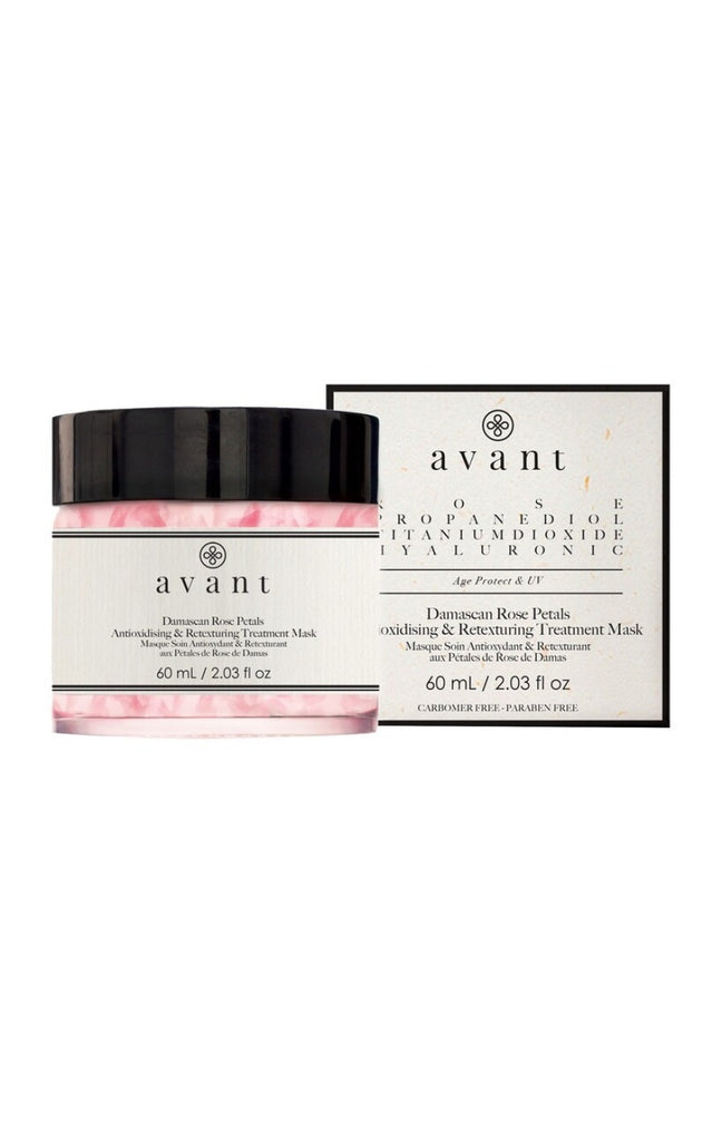 Masque-soin antioxydant & retexturant - Acide hyaluronique - Age Protect & UV - Visage - 60 ml