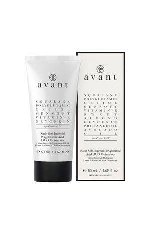 Crème hydratante & protectrice - Acide polyglutamique - Age Protect & UV - Peaux matures - 50 ml