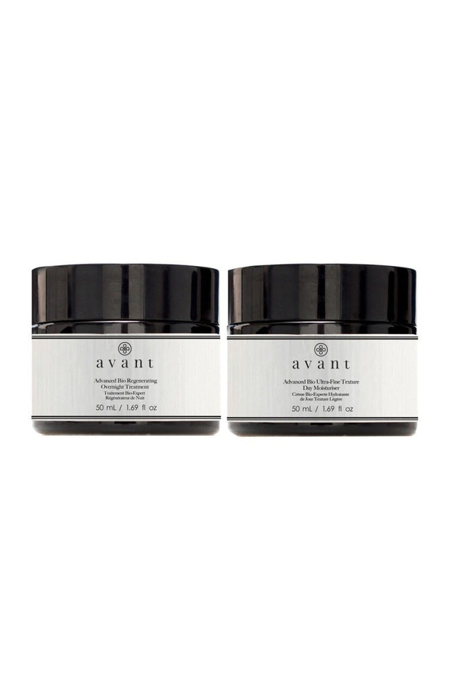 Crème hydratante & traitement régénérateur - Bio Activ + - Jour & nuit - Visage - 2 x 50 ml