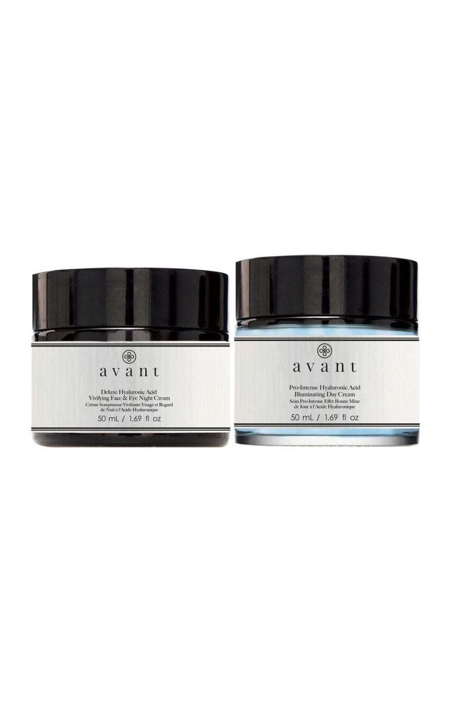 Soin effet bonne mine & crème - Jour & nuit - Peaux sèches & ternes - Visage & yeux - 2 x 50 ml