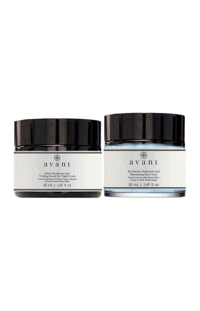 Soin effet bonne mine & crème - Jour & nuit - Peaux sèches & ternes - Visage & yeux - 2 x 50 ml