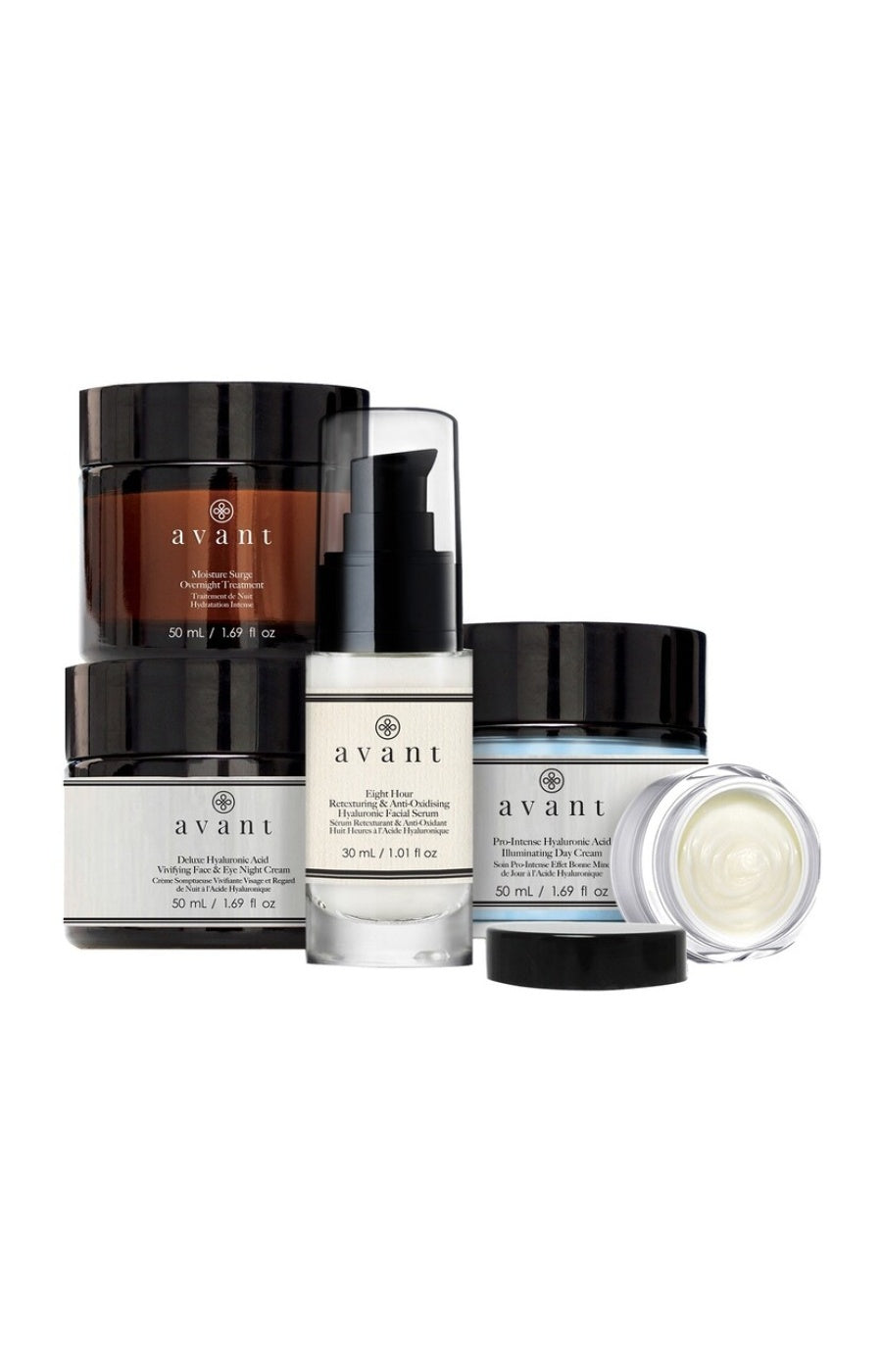 Routine anti-âge complète - Visage & yeux - 5 soins