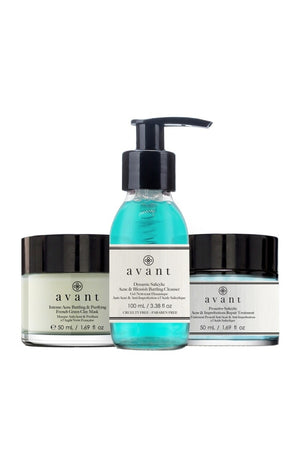 Routine anti-acné - Anti-Blemish - Peaux à imperfections - 3 soins