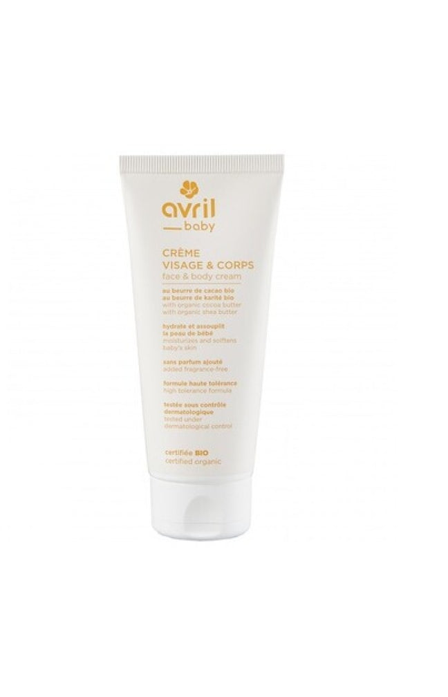 Crème visage et corps bio – Bébé - 100 ml