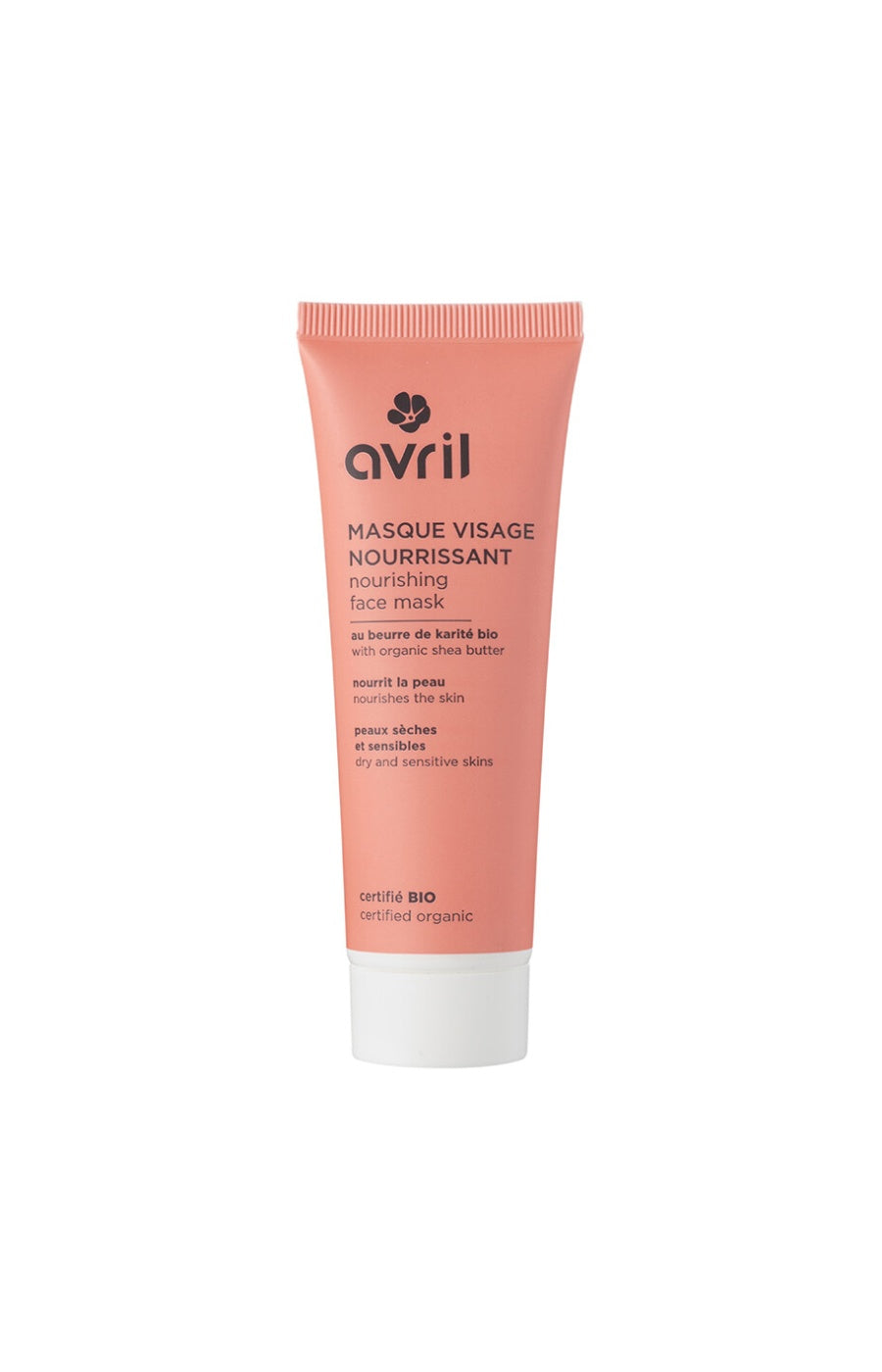 Masque nourrissant bio - Beurre de karité - Peaux sèches & sensibles - Visage