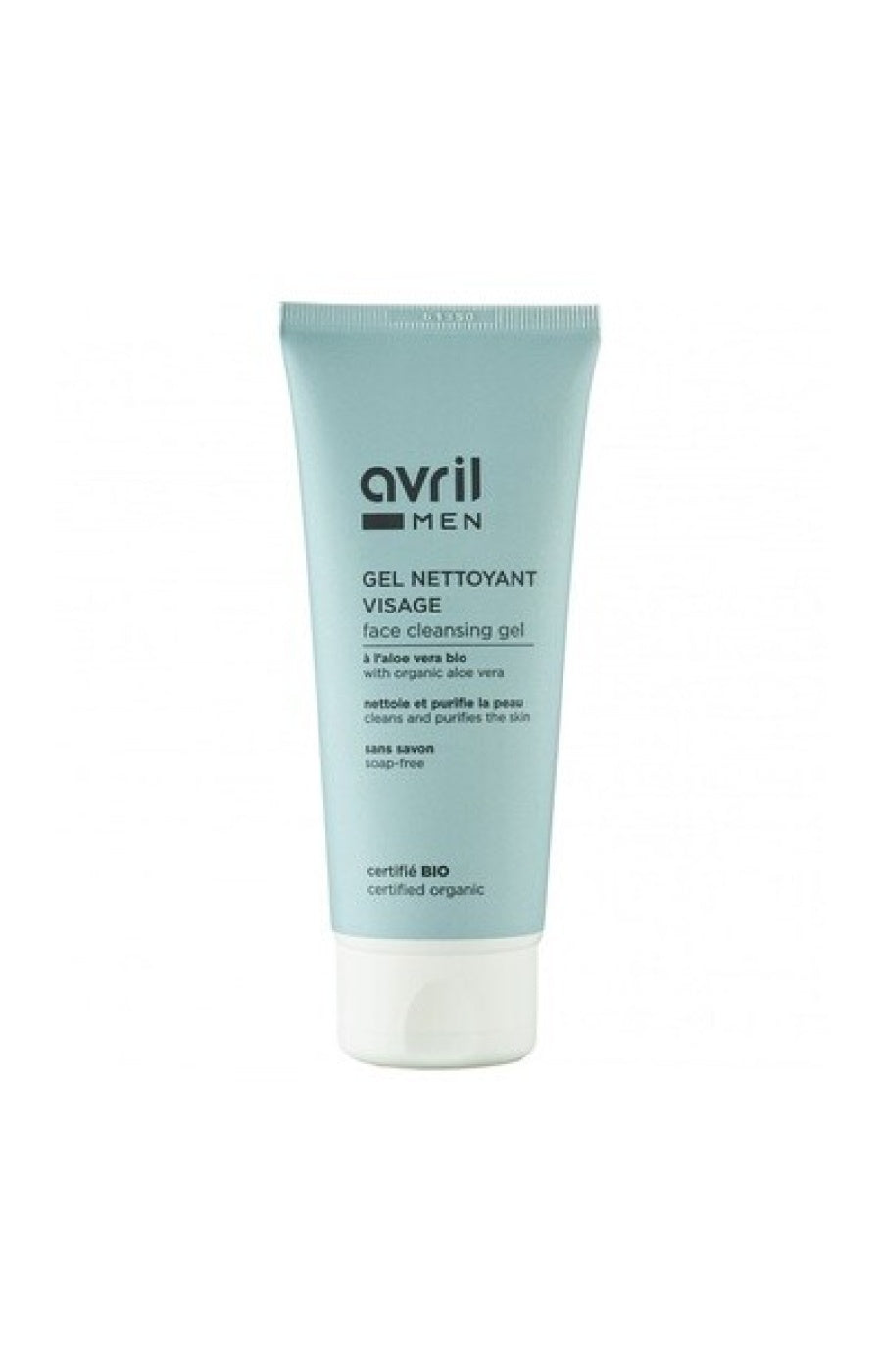 Gel nettoyant visage bio - Homme - 100 ml