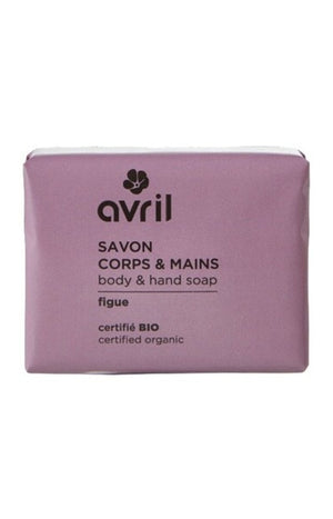 Savon solide bio - Figue - Corps & mains - 100 g