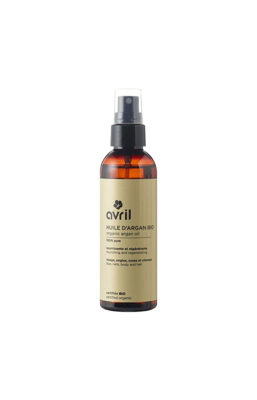Huile d'argan bio - Visage, corps & cheveux - 100 ml