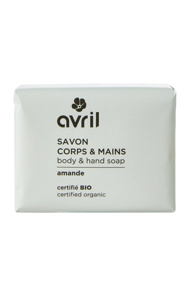 Savon solide bio - Amande - Corps & mains - 100 g