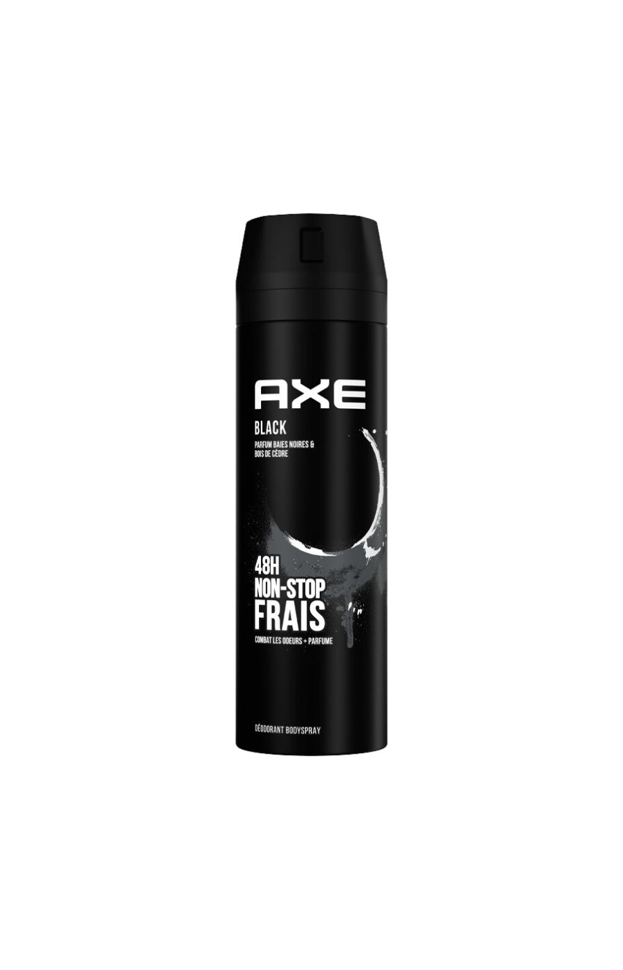 Déodorant spray 48h - Black - Homme - 200 ml