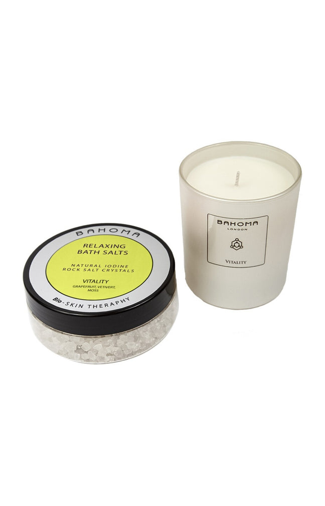 Sels de bain & bougie - Vitality