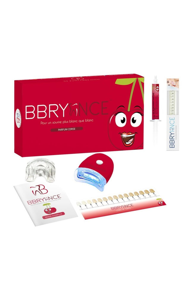 Kit de blanchiment dentaire - Cerise - 10 utilisations