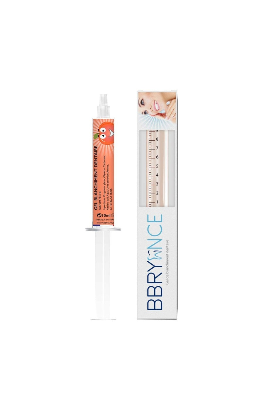 Recharge gel blancheur - Pêche - 10 ml