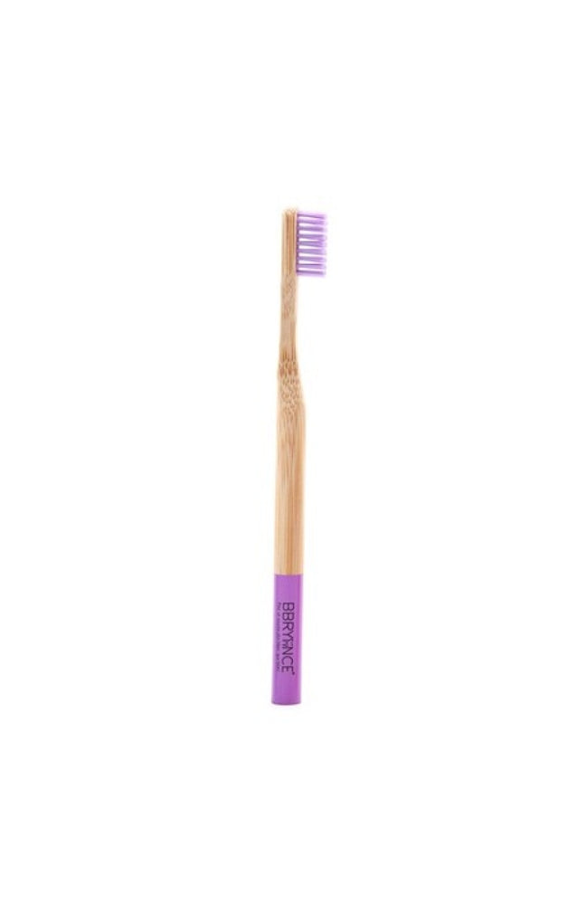Brosse à dents en bambou - Violet
