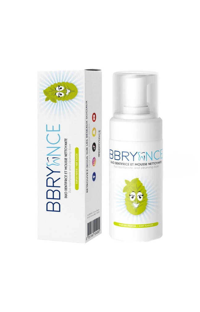 Dentifrice mousse blancheur - Menthe - 50 ml