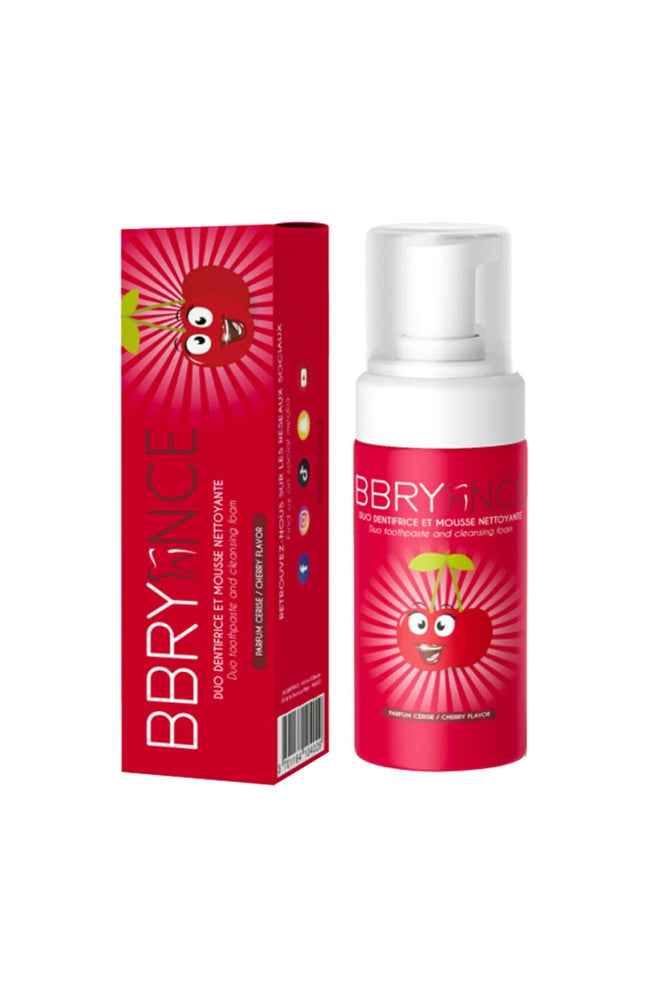 Dentifrice mousse blancheur - Cerise - 50 ml
