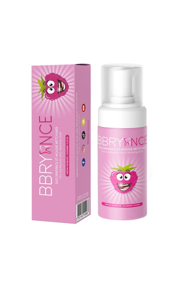 Dentifrice mousse blancheur - Framboise - 50 ml